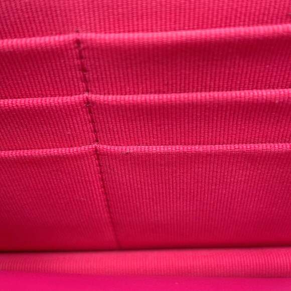 CHANEL Authentic Pink Logo Wallet - Picture 12 of 16
